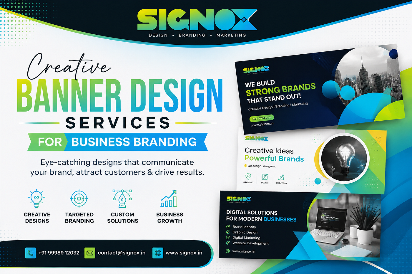 Creative Banner Design Services for Business Branding