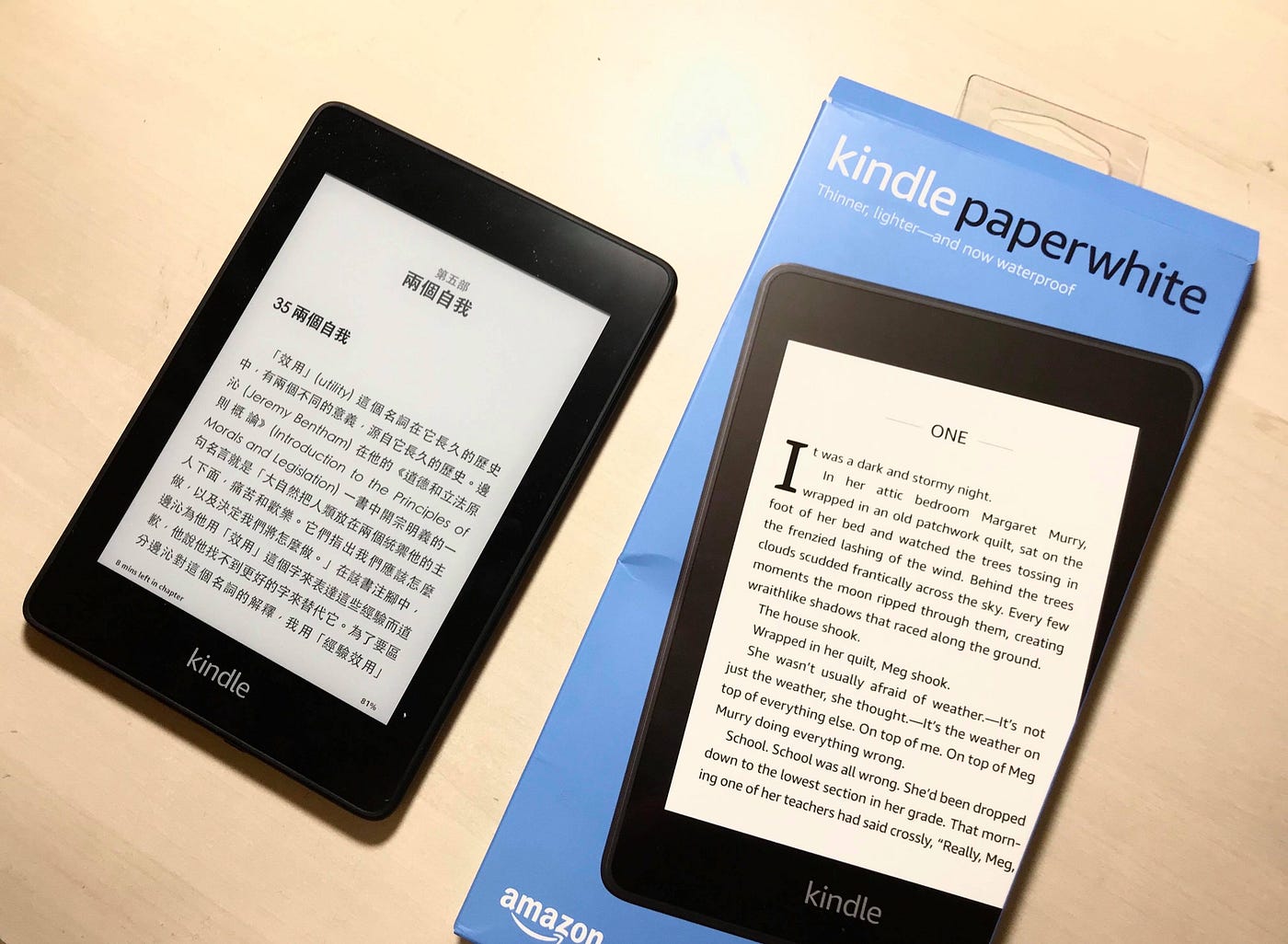 小時不讀書，長大居然買kindle？ — kindle paperwhite 4使用心得及新手小提示| by 白日夢少女組| Medium