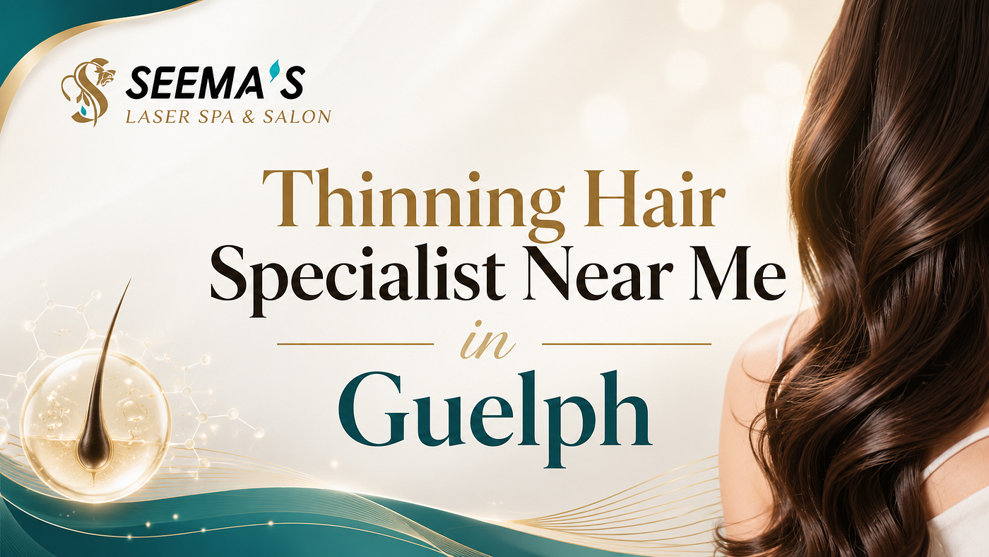 Thinning Hair Specialist Near Me in Guelph | Seema’s Laser Spa & Salon