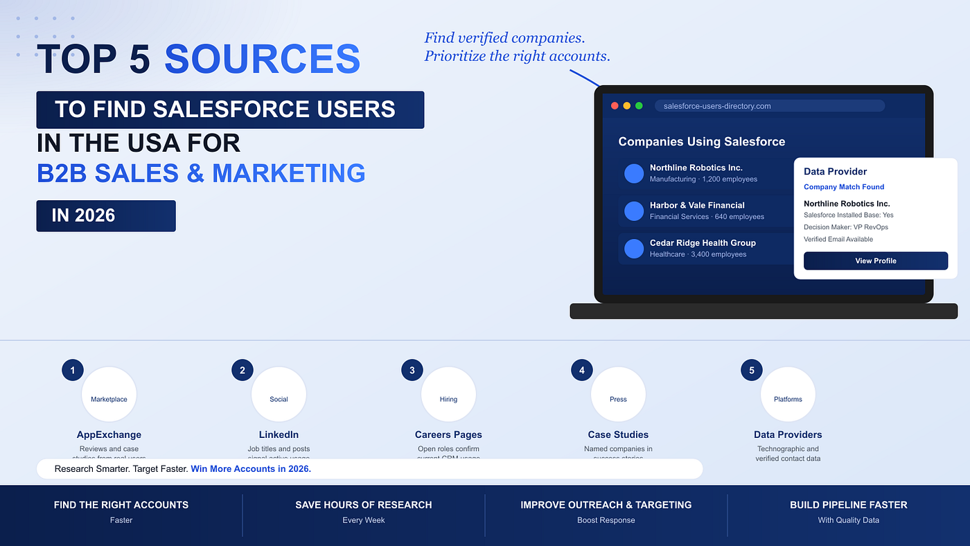 How to Find USA Salesforce Users List in 2026