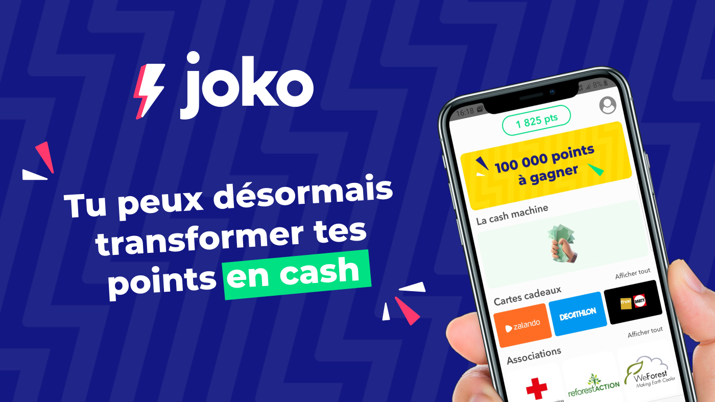 Joko devient l'app qui te fait gagner de l'argent avec la Cash Machine ! |  by Joko | Medium
