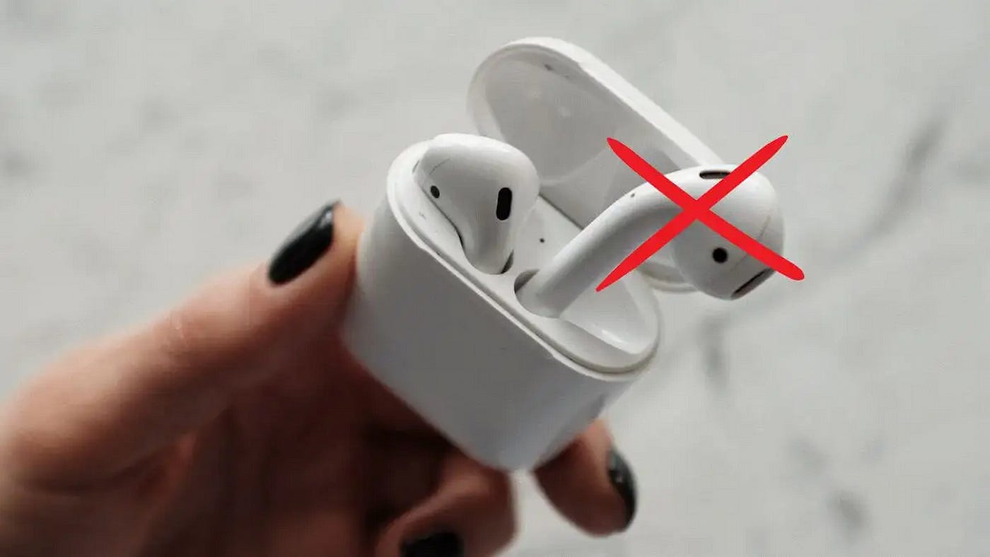 6 Fixes: One AirPod Not Charging. Apple's AirPods have taken the world by…  | by Frederick Wilson | Medium