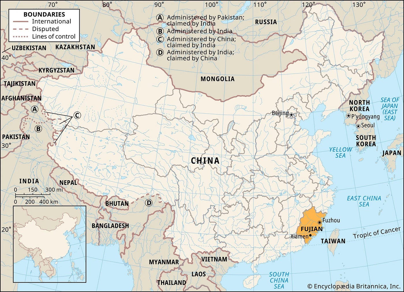 Map of China