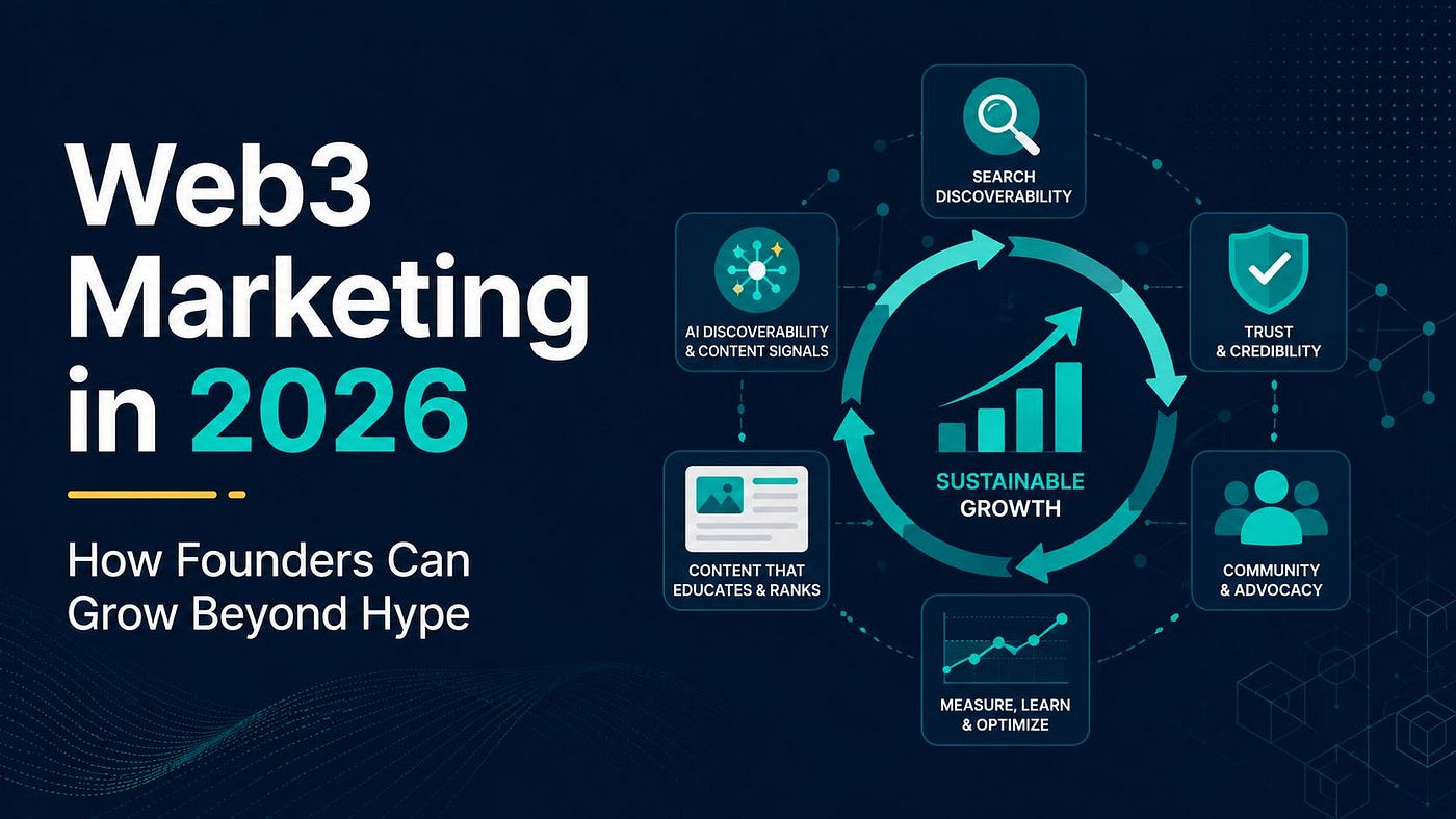 Web3 Marketing in 2026: How Founders Can Grow Beyond Hype?