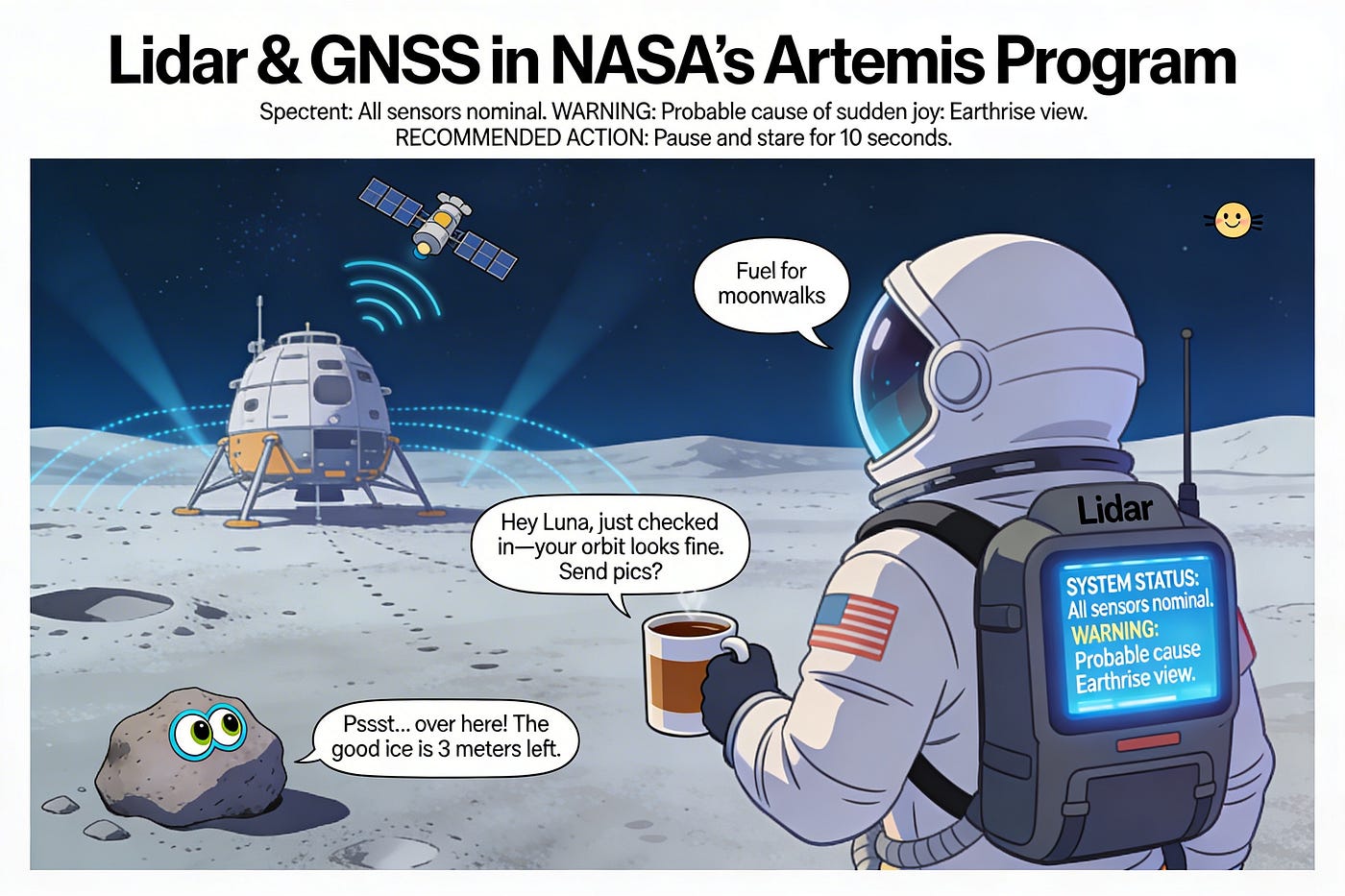 Lidar and GNSS: How Lasers and Space Signals Are Getting Us Back to the Moon (And Why You Should…