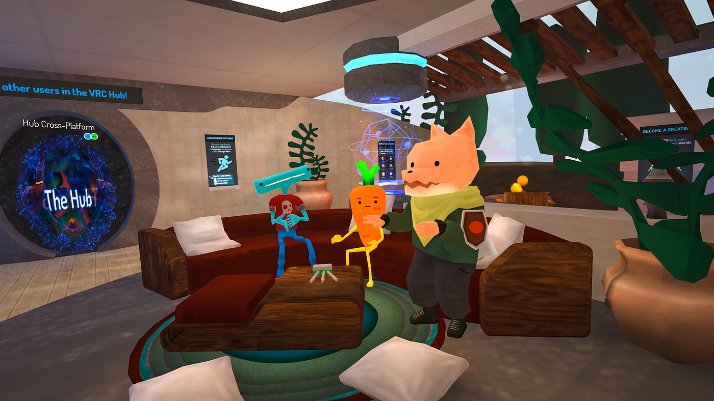 Welcome to your new Home (and Hub), by VRChat, VRChat