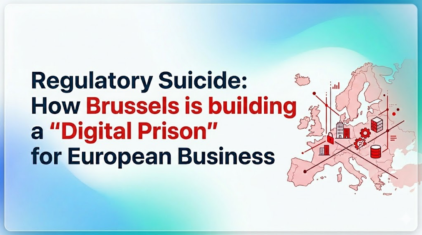 Regulatory Suicide: How Brussels is Building a “Digital GULAG” for European Business