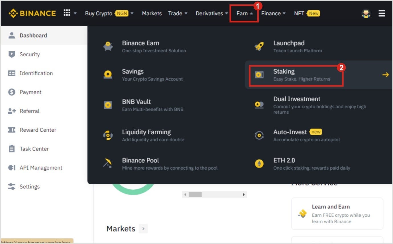 How to Make Money on Binance with Binance Staking {New Guide to Earn} | by  Abdul Azeez | Medium