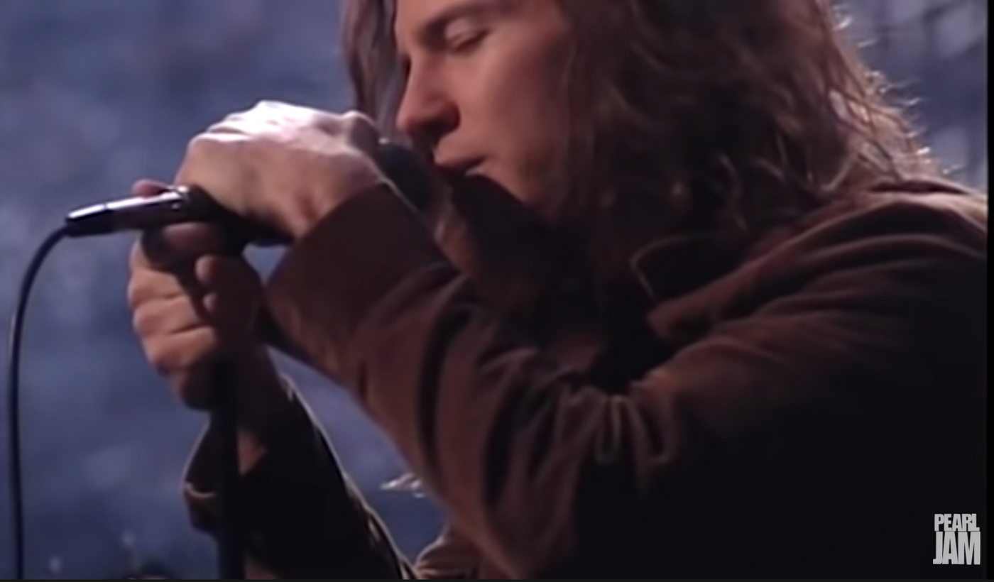 Pearl Jam's "Black" Sultry MTV Unplugged Show | The Riff