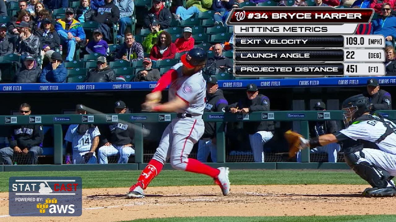 Bryce Harper hits the biggest, most titanic home run of his career