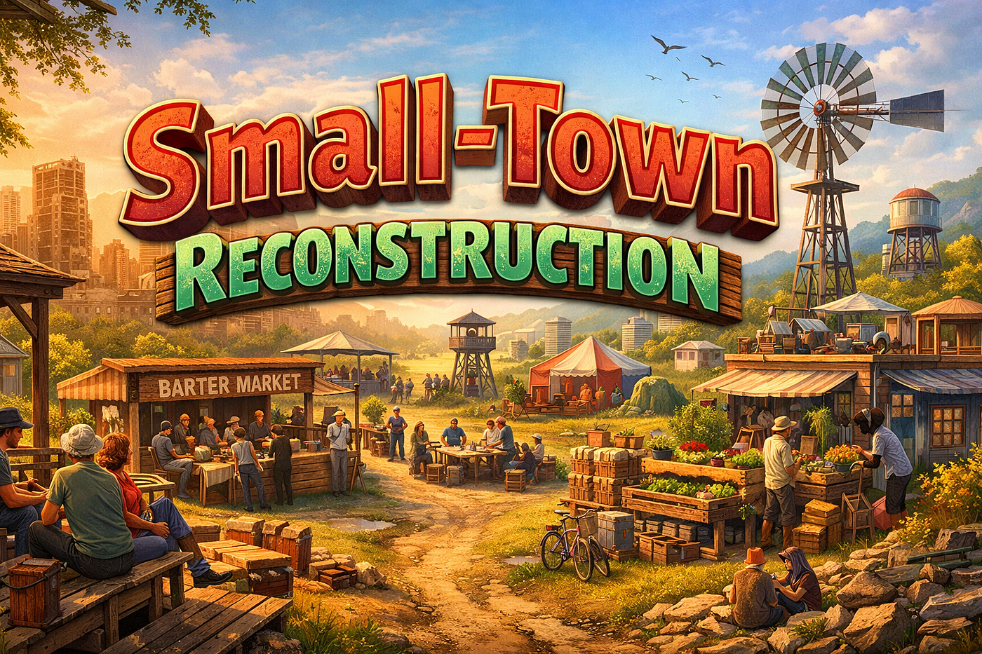 America 20 Years After the Fall > Small-Town Reconstruction