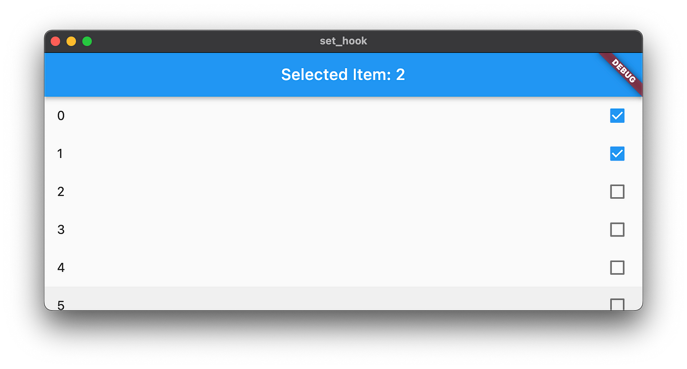 Simplifying Checkbox Toggling with a Custom Hook in Flutter | by Ali Ammar  | Medium