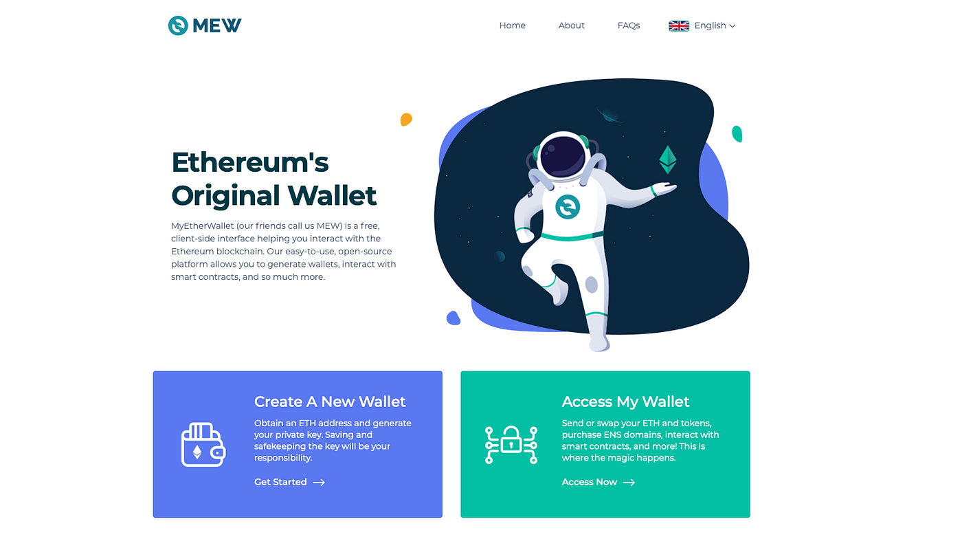Is this the official MEW? How to check in different browsers | by  MyEtherWallet | MEW Publications | Medium