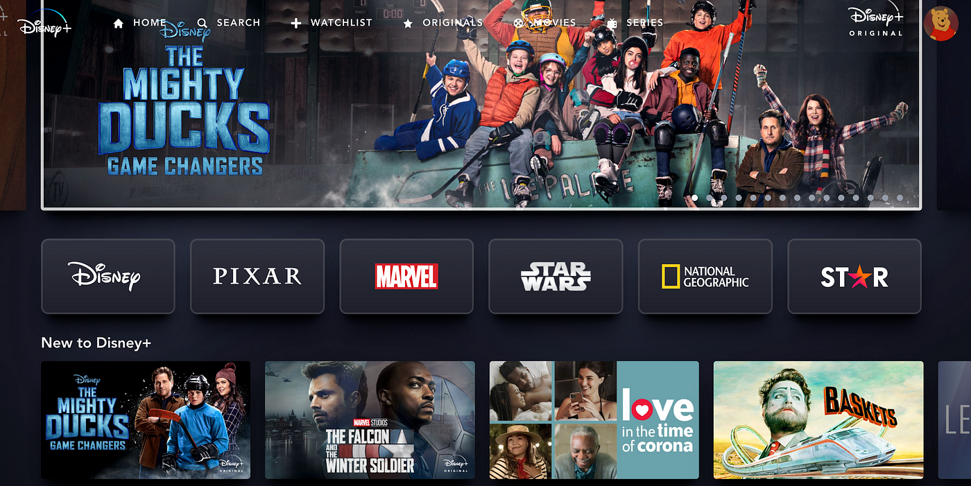 Disney plus website outlet