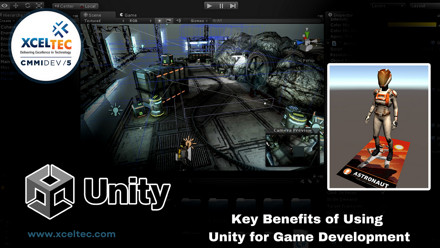 Key Benefits of Using Unity for Game Developement