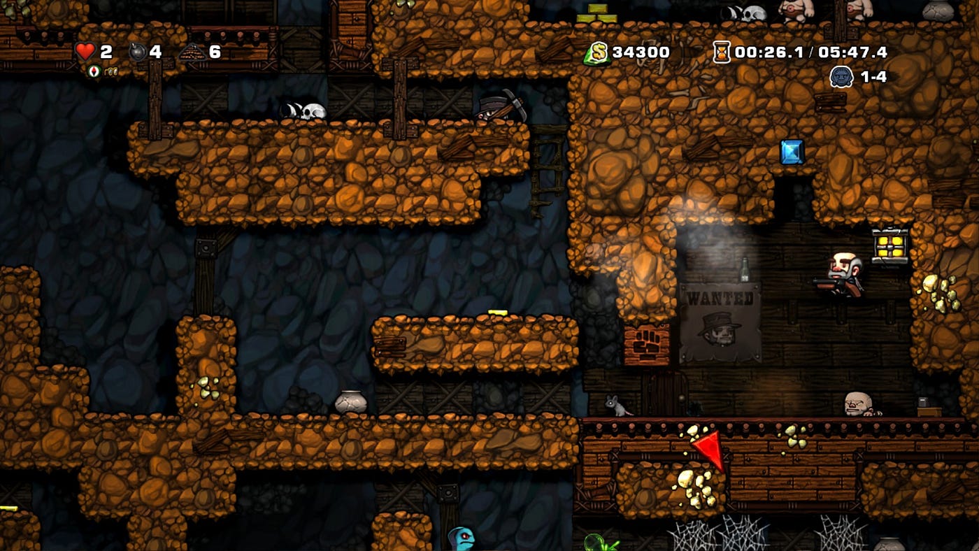Spelunky 2 guide: How to find the Black Market and get the Hedjet