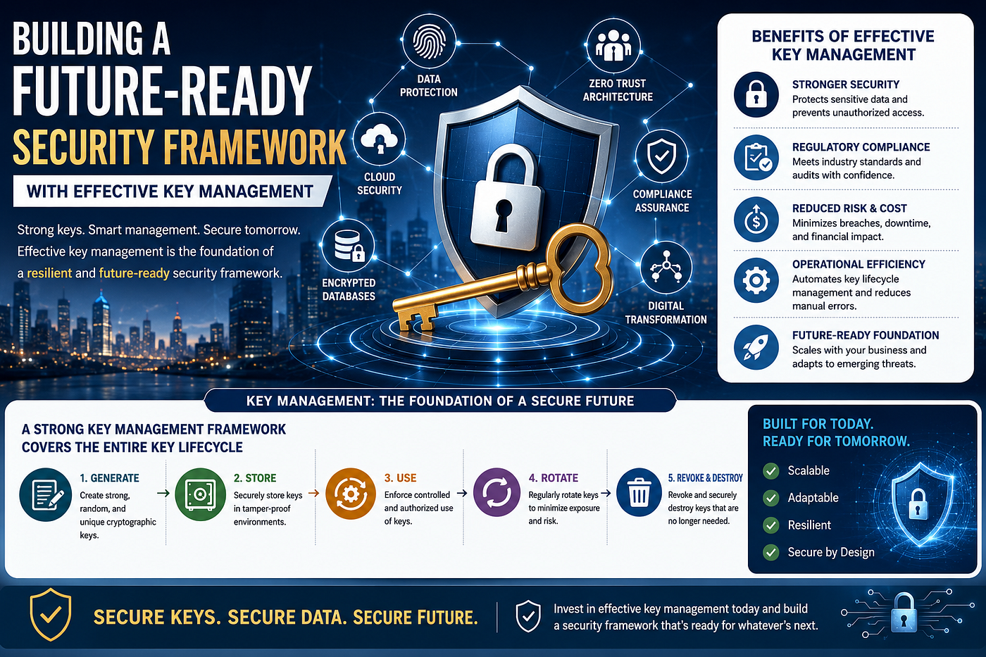 Building a Future-Ready Security Framework with Effective Key Management.