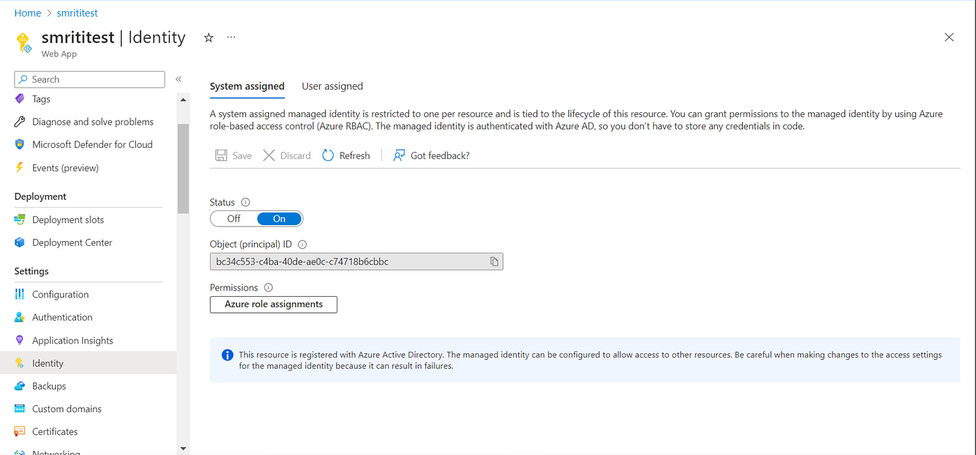 Storing and Retrieving Secrets in Azure Key Vault for Azure App Service