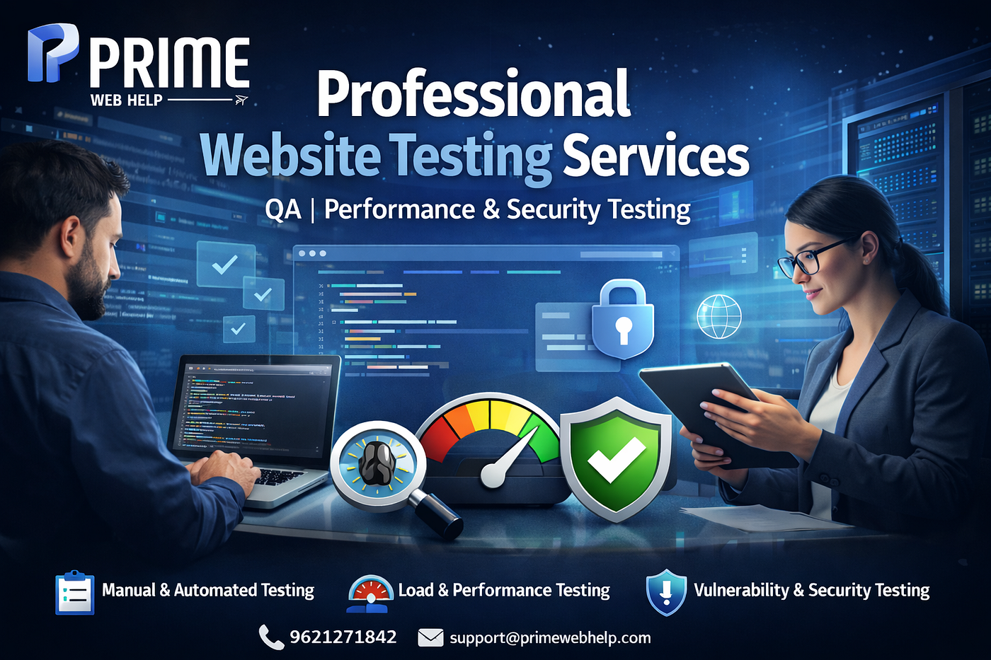 Professional Website Testing Services | Prime Web Help