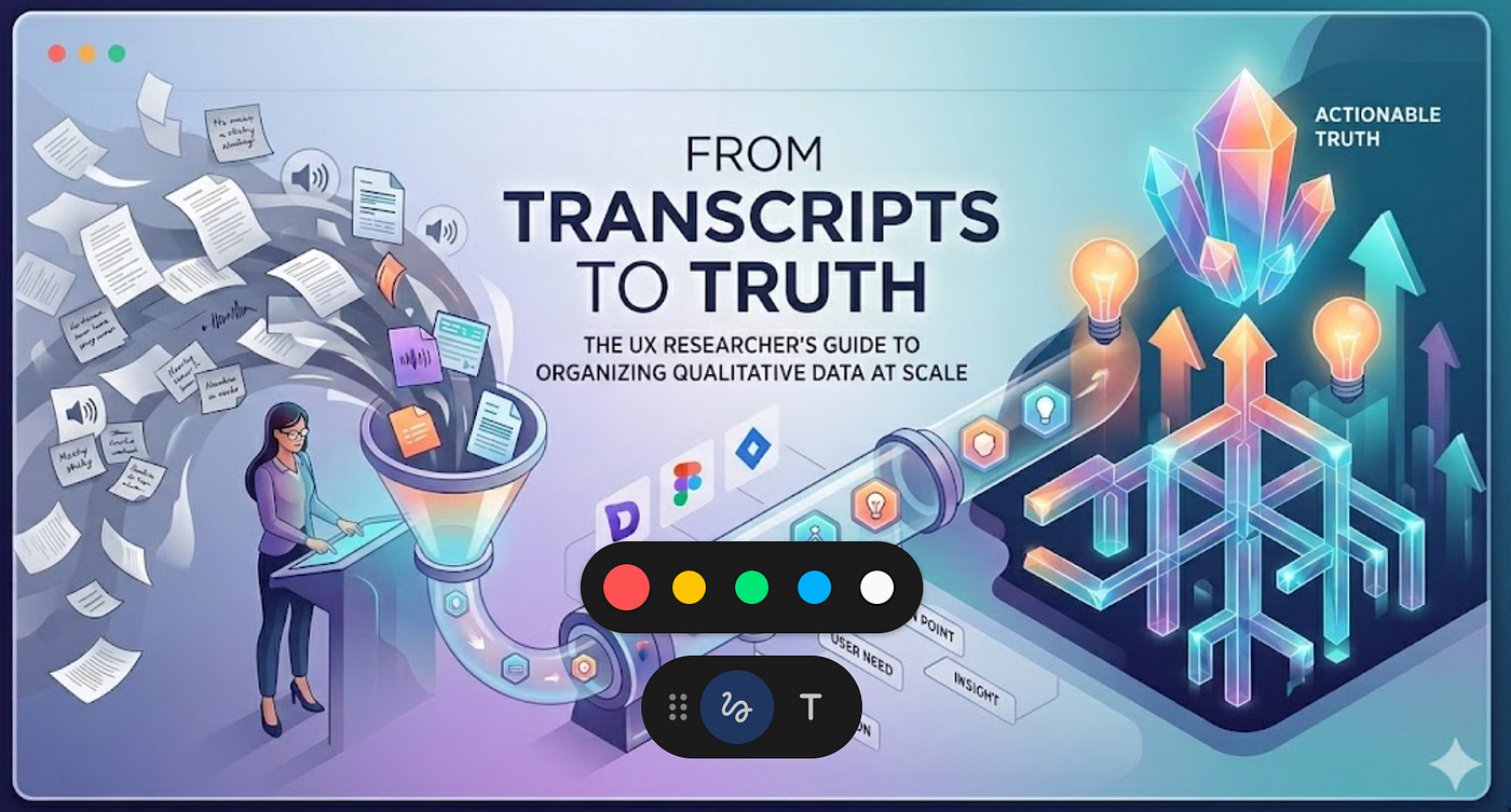 From Transcripts to Truth: The UX Researcher’s Guide to Organizing Qualitative Data at Scale