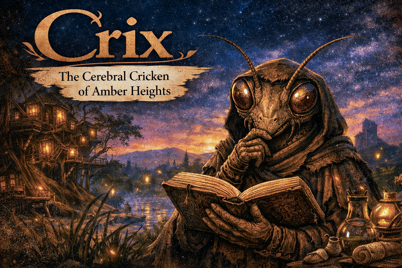 Crix: The Cerebral Cricken at the Heart of Globiuz’s Whimsical Adventures