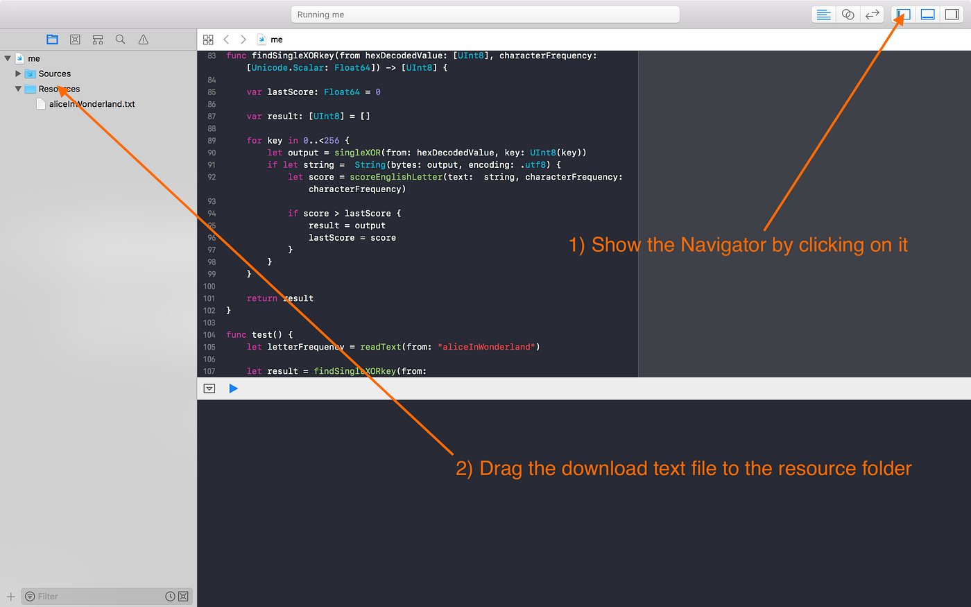 Cryptopals Crypto Challenge Solutions with Swift | by Onyekachi Ezeoke |  codeburst