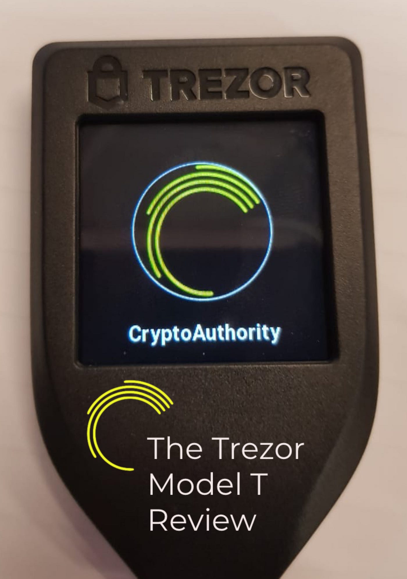Review | The Trezor Model T Wallet | by Crypto Authority | Medium