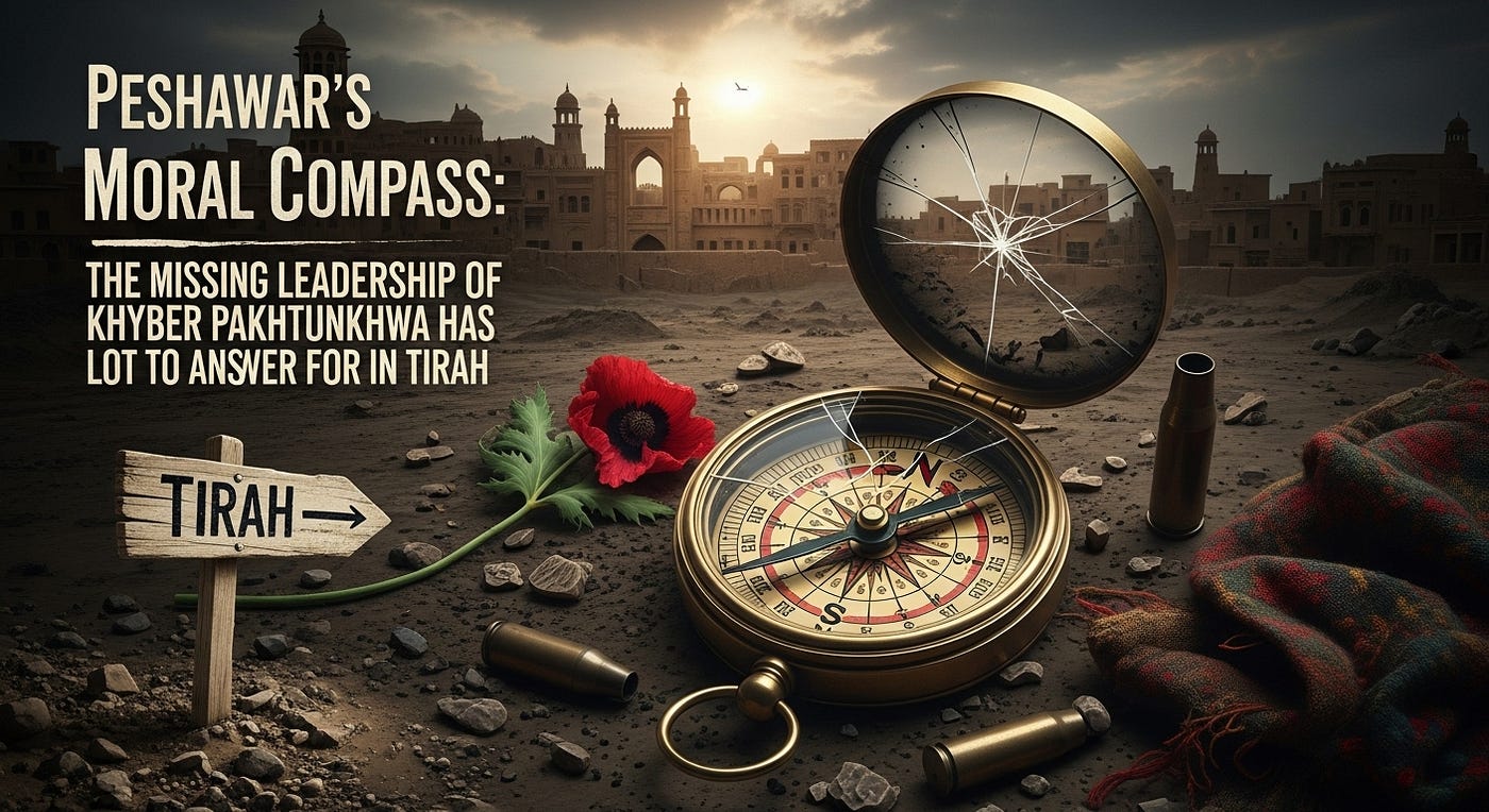 Peshawar’s Moral Compass: The Missing Leadership of Khyber Pakhtunkhwa Has A Lot to Answer For in…