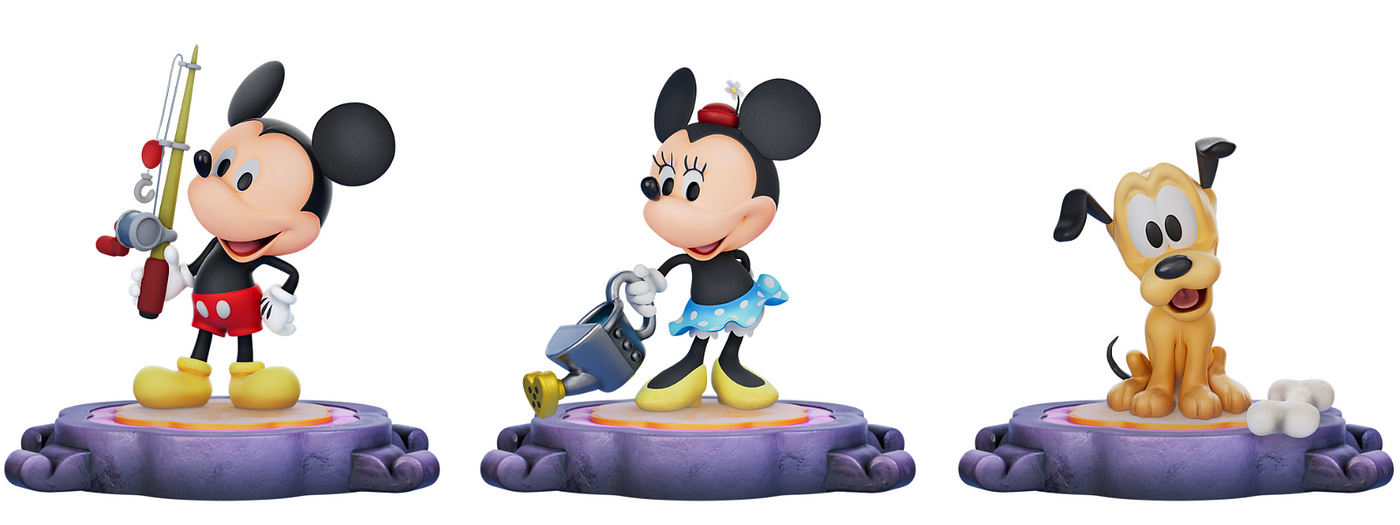 Disney's Mickey and Friends Cryptoys Digital Collectibles May Just