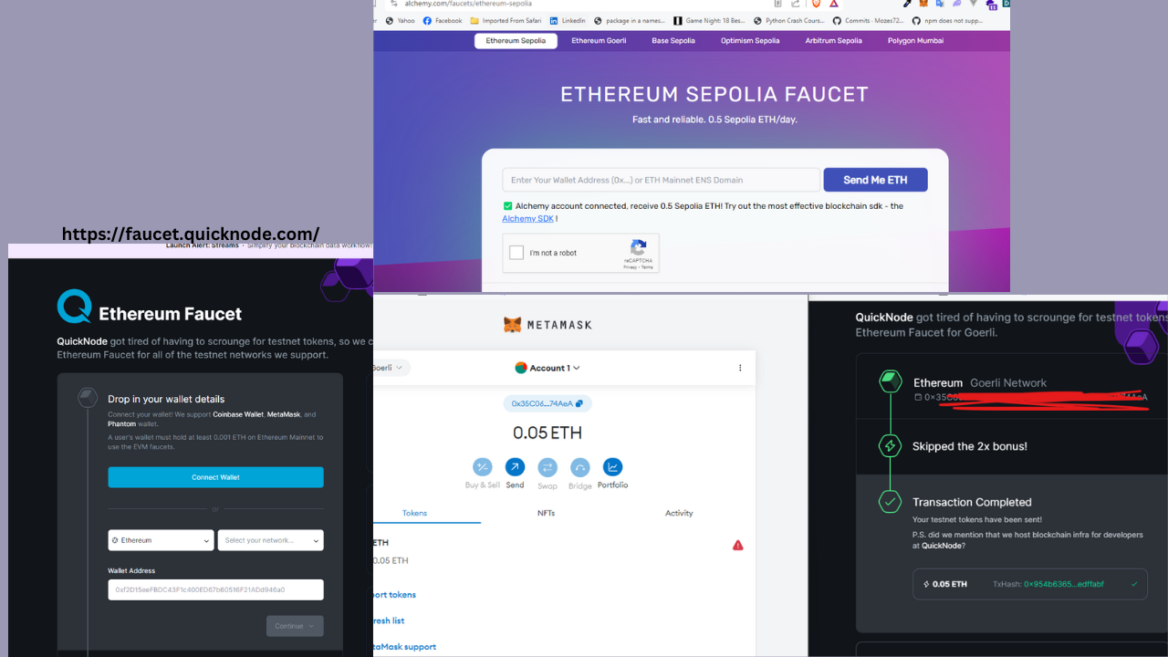 A Guide to Mumbai, Goerli Testnet Faucet Tokens | by Richard Taujenis |  Medium