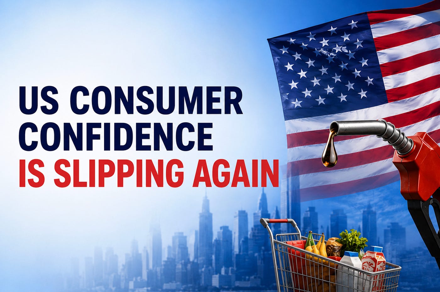 US Consumer Confidence Is Slipping Again. Why Markets Are Paying Attention