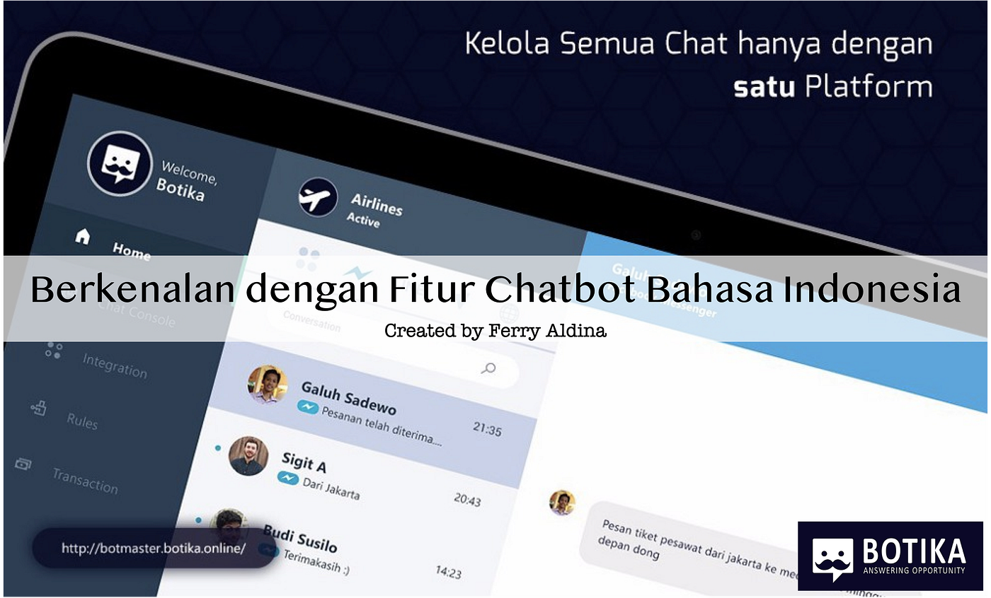 Berkenalan dengan Fitur Chatbot Bahasa Indonesia