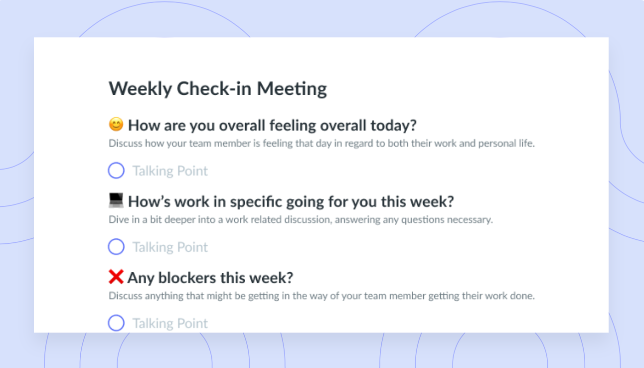 Why check-ins should be part of your team meeting culture