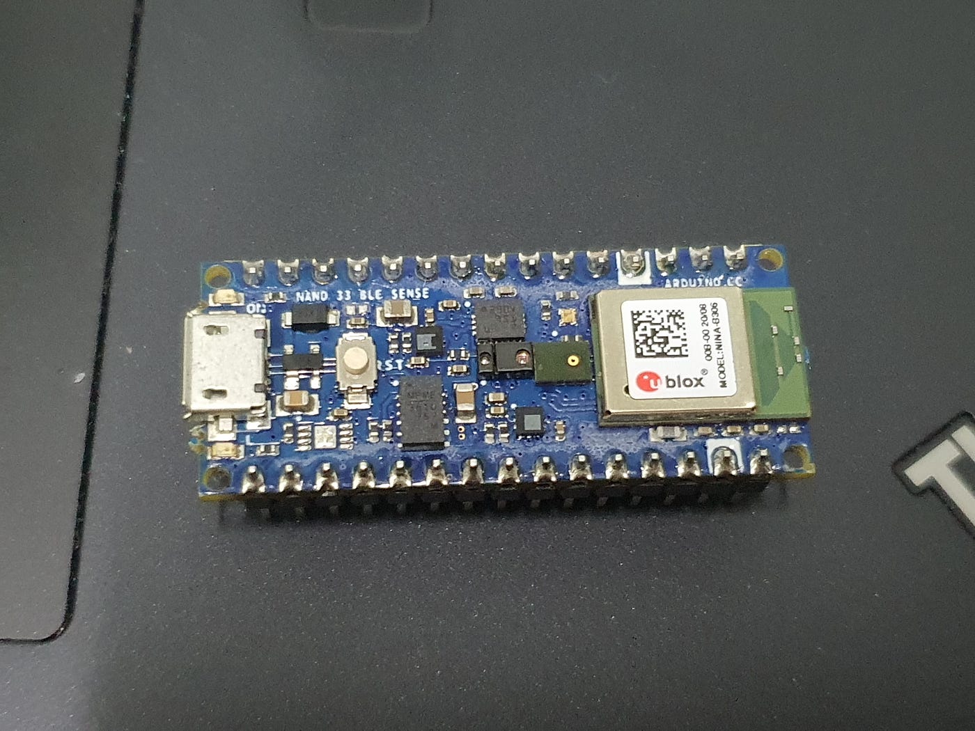 Hardware Overview of the Arduino Nano 33 BLE Sense Development
