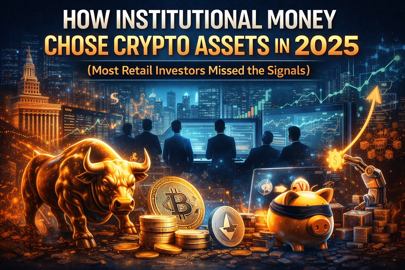 How Institutional Money Chose Crypto Assets in 2025 (Most Retail Investors  Missed the Signals) | by MintonFin | Coinmonks | Dec, 2025 | Medium