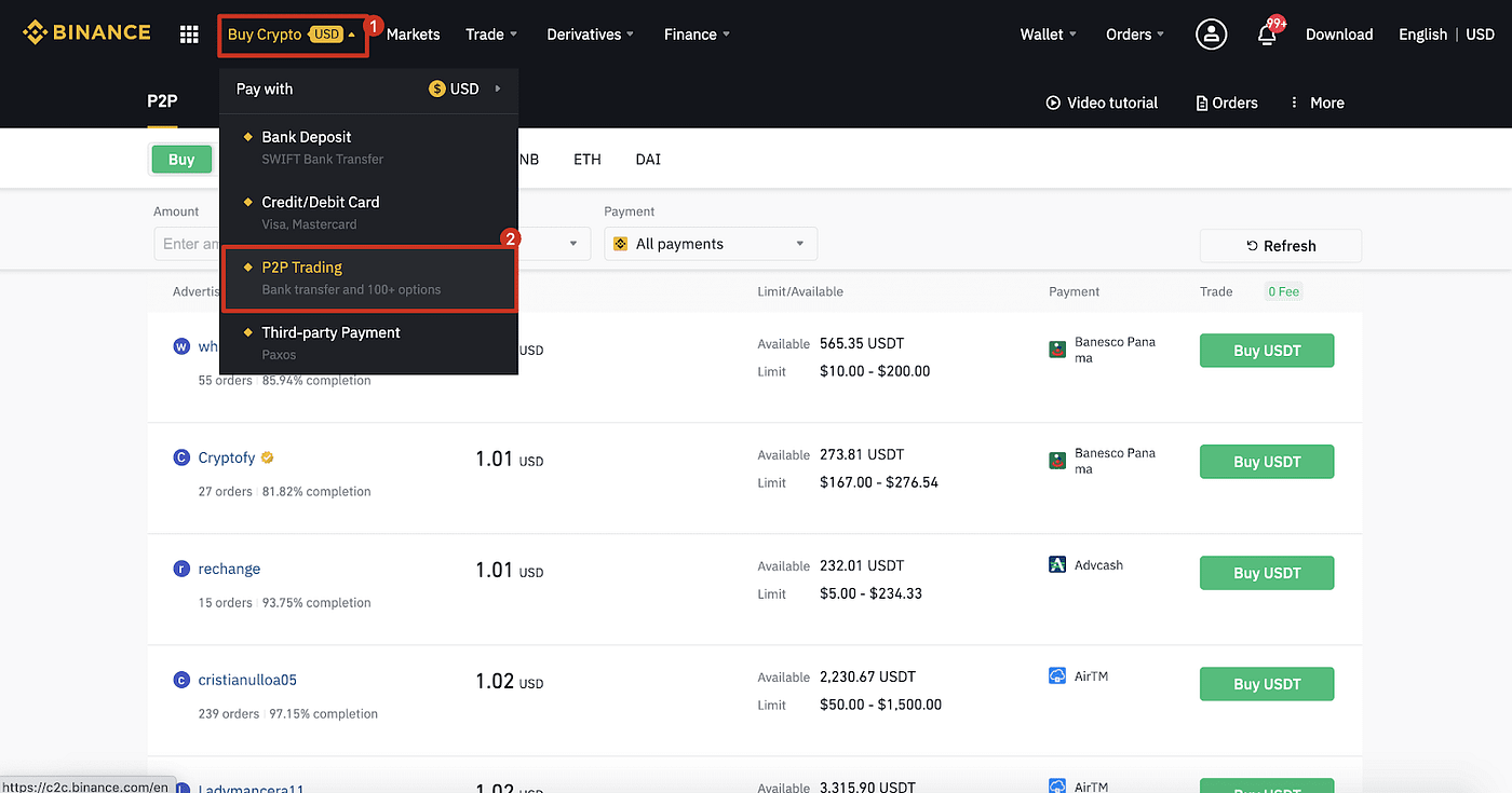The Best Platform For Crypto P2P Trading | by Richard Appiah | The  Prosperity Path | Medium