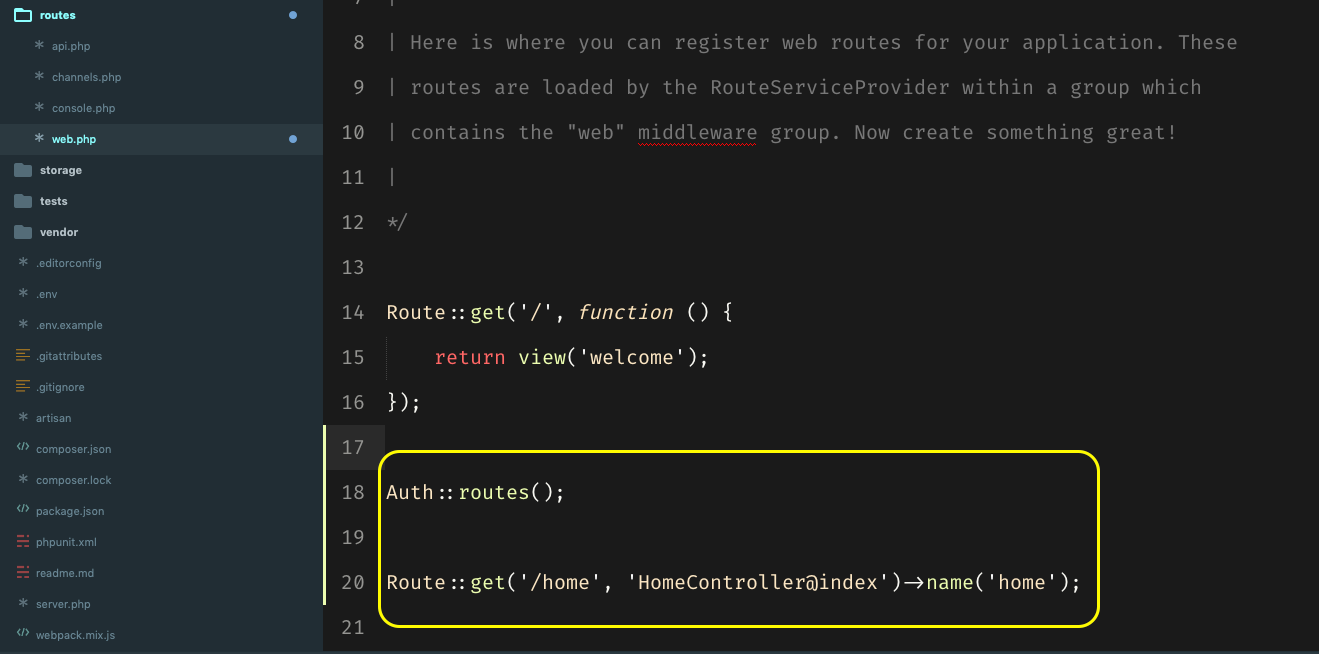 Laravel changes in php artisan ui:auth php artisan make:auth | by Panjeh |  Medium