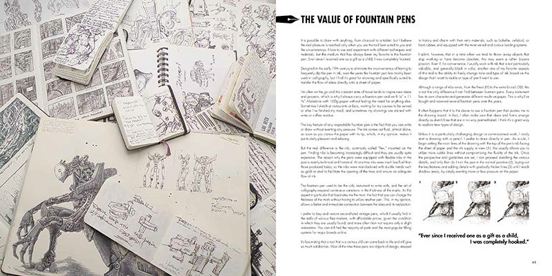 Kallamity Sketchbook, a peek at Luca Zampriolo's fabulous
