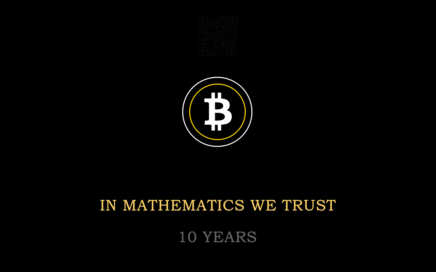 Bitcoin Anniversary Puzzle by psiloseba | by Benjamin LeFevre | Medium