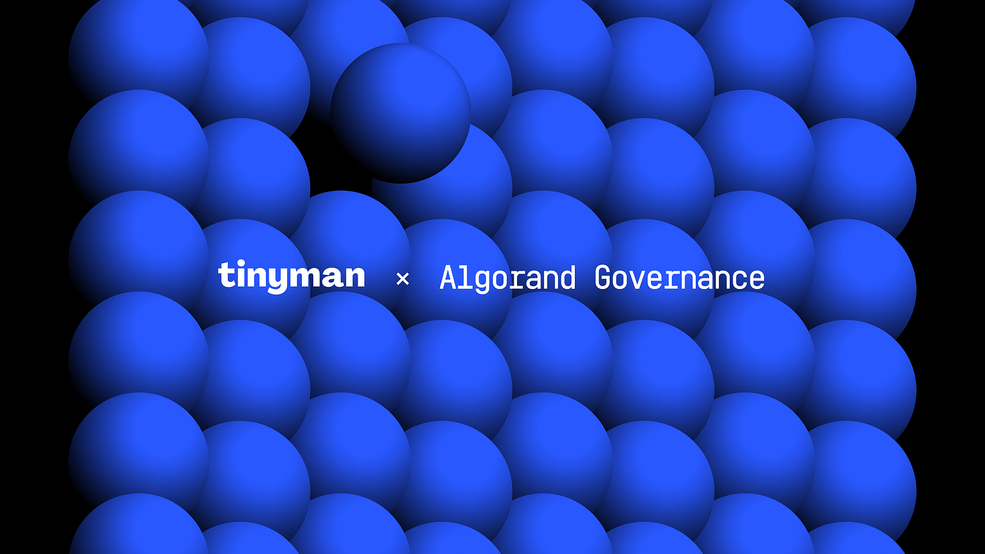Tinyman in Algorand Governance. The outcome of the Algorand Community… | by  Tinyman | Medium