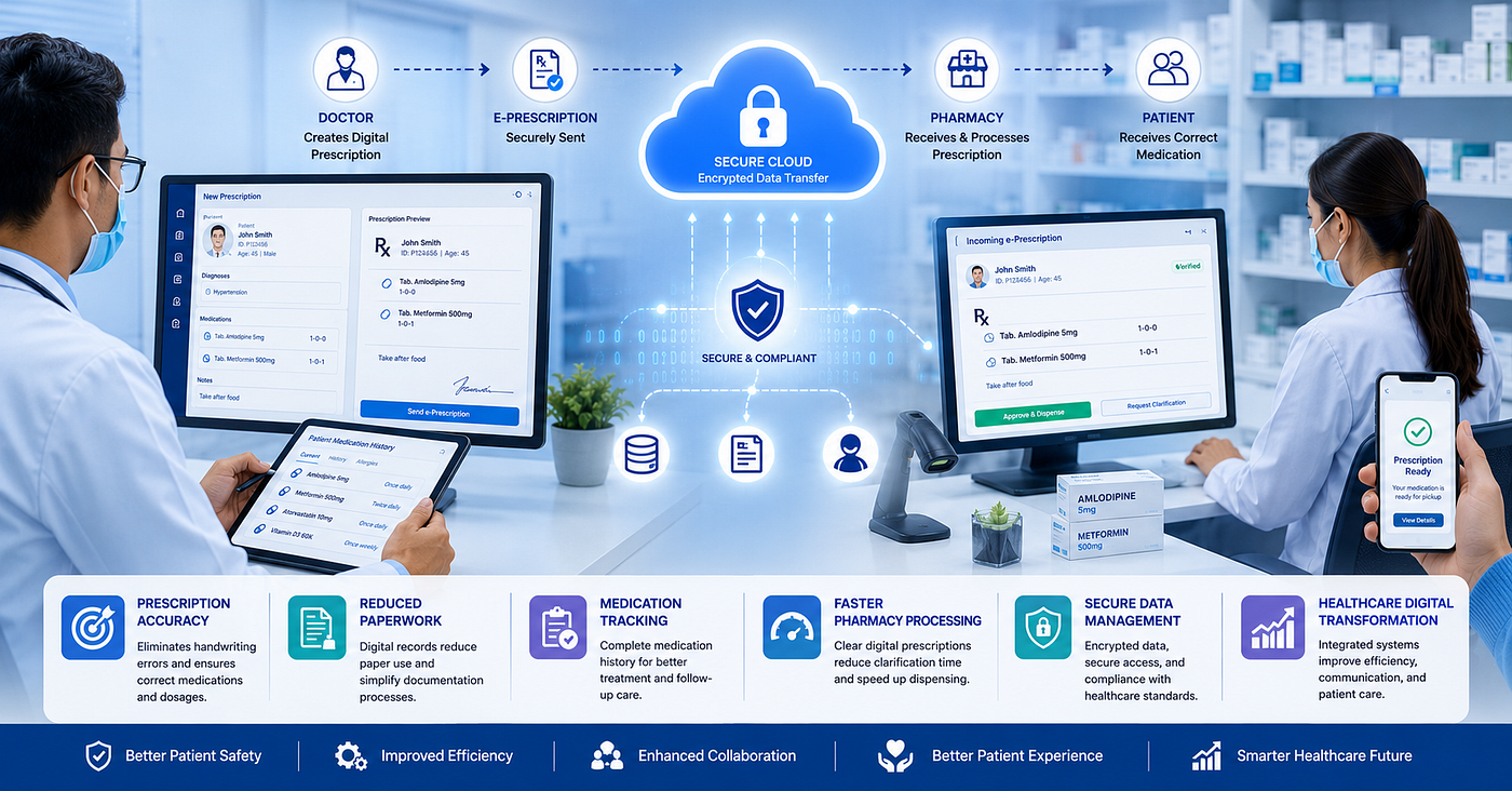 How Digital Prescription Software Improves Healthcare Efficiency