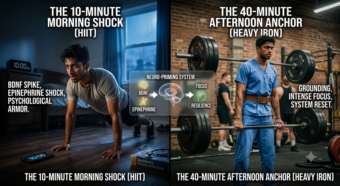 The 50-Minute Split: How I Hacked My Neurochemistry to Survive Clinicals