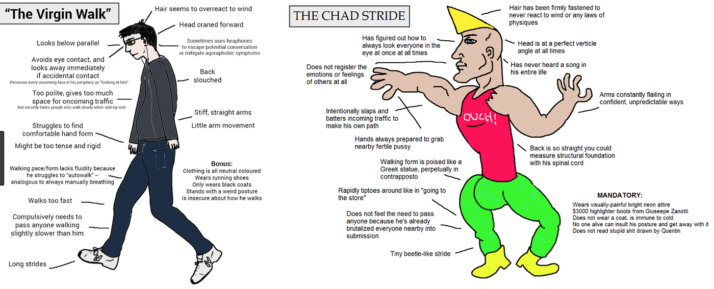 Seeking the Chad: Visions of Male Beauty in the Incel Wiki — Gadfly