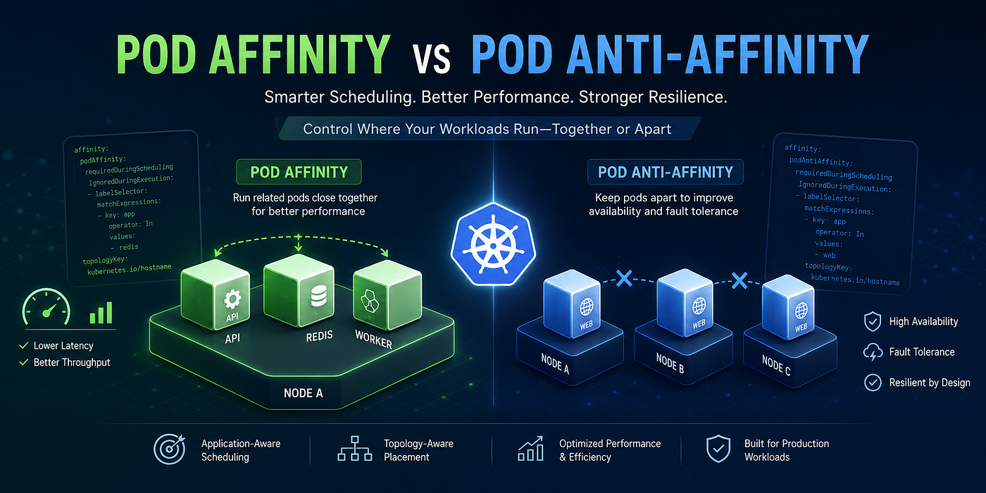 Pod Affinity vs Pod Anti-Affinity: The Kubernetes Scheduling Feature Most Teams Underutilize