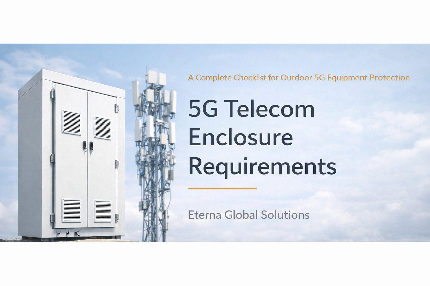 Outdoor Rack for Telecom Industry