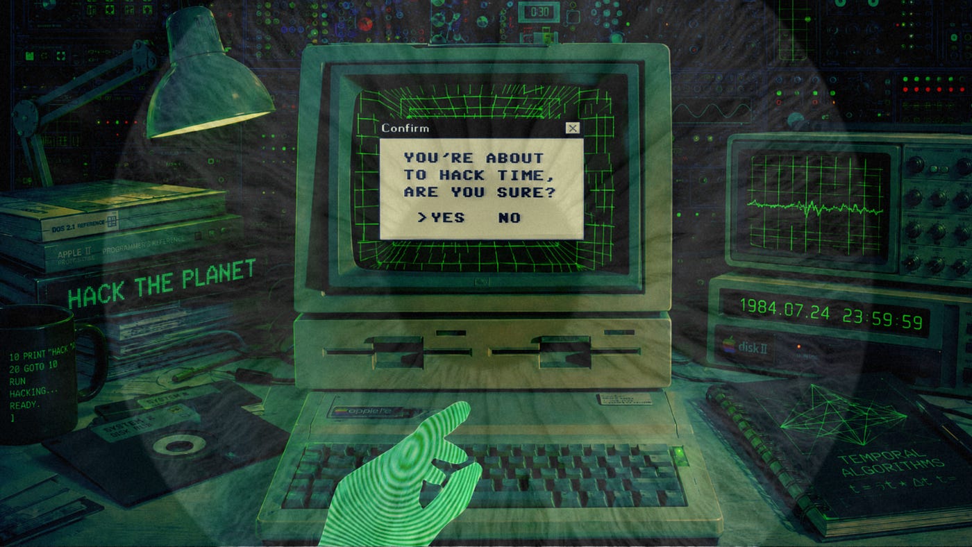 You Have to Hack The Planet Today or The Cycle Will Repeat Tomorrow (by author)