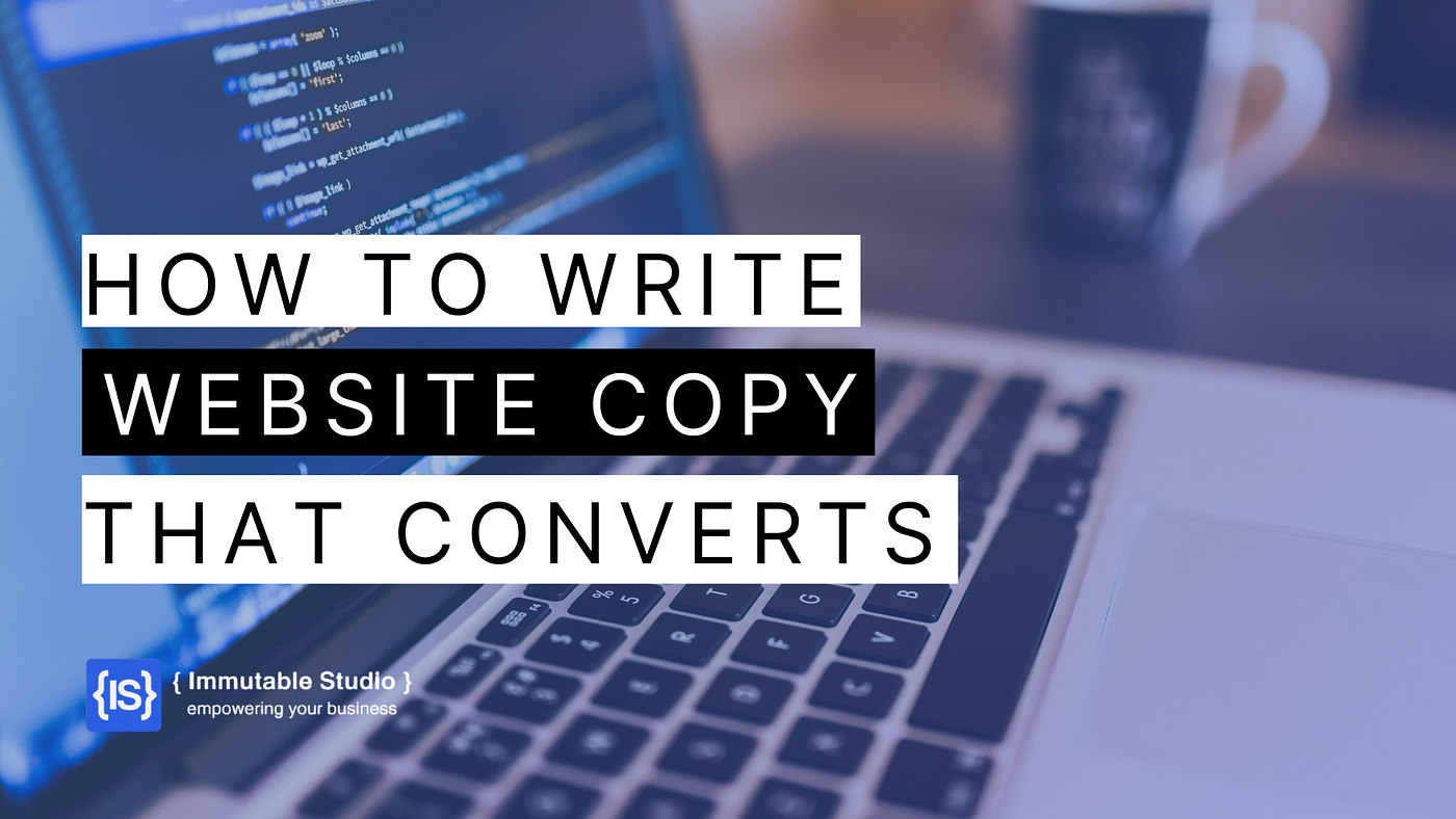 How to Write Website Copy That Converts