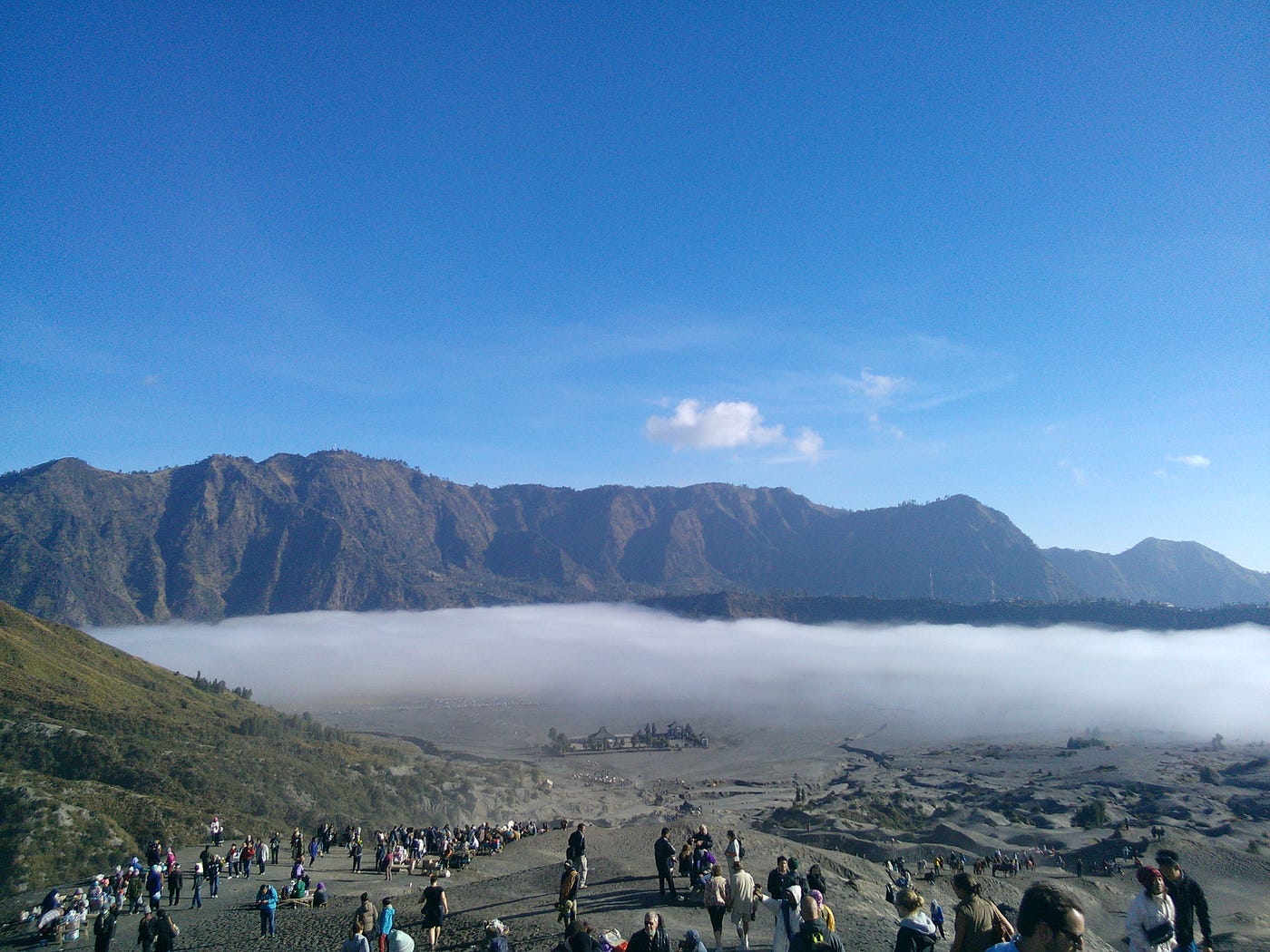 Bromo; Kali Pertama Dibayar untuk Jalan-jalan
