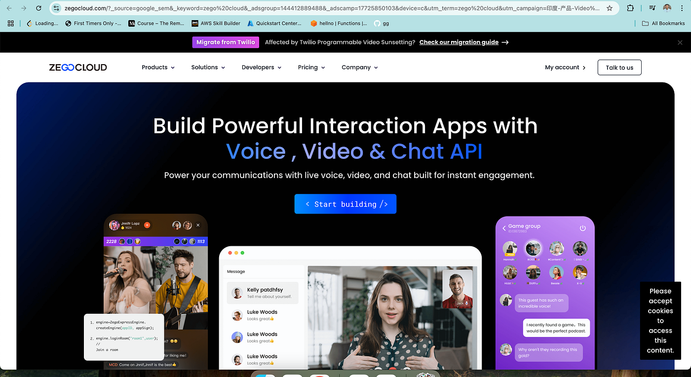 Create Videochat Application under 30 Minutes | Zegocloud