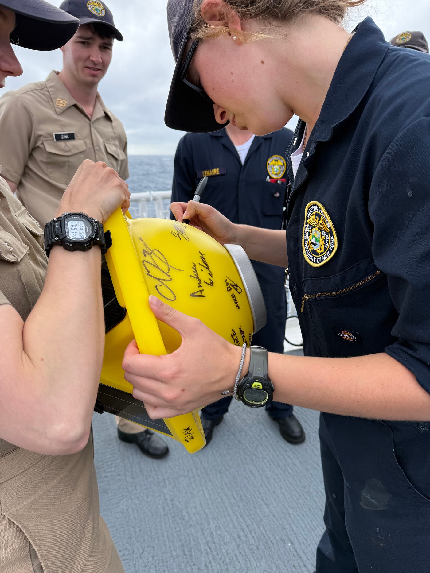 Hands-On Learning at Sea